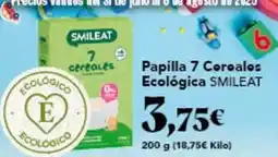 Gadis Smileat - papilla 7 cereales ecológica oferta