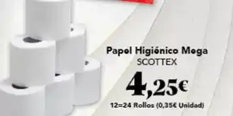 Gadis Scottex - papel higiénico mega oferta