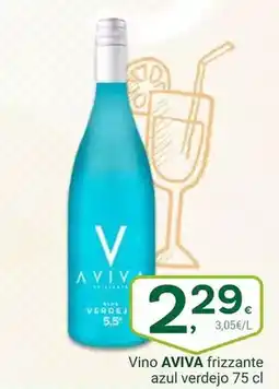 Supermercados Dani Aviva - vino frizzante azul verdejo oferta