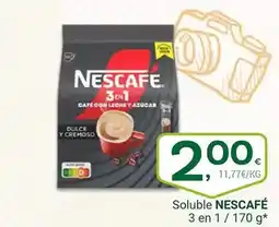 Supermercados Dani NESCAFÉ Soluble oferta