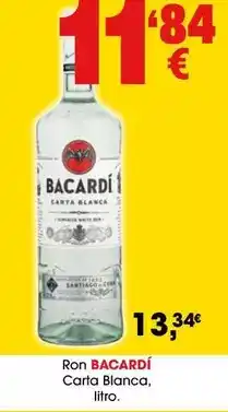 TOP Cash & Carry Bacardi - ron carta blanca oferta