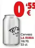 TOP Cash & Carry Rubia - cerveza 18/70 oferta