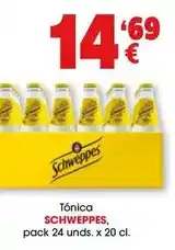 TOP Cash & Carry Schweppes - tonica oferta