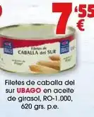 TOP Cash & Carry Ubago - filetes de caballa del sur en aceite de girasol oferta