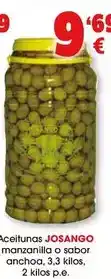 TOP Cash & Carry Josango - aceitunas manzanilla o sabor anchoa oferta