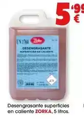 TOP Cash & Carry Zorka - desengrasante superficies en caliente oferta