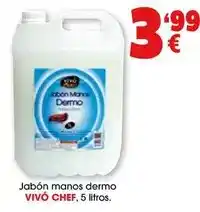 TOP Cash & Carry Vivo cheff - jabón manos dermo oferta