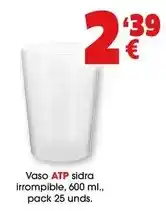 TOP Cash & Carry Vaso atp sidra irrompible oferta