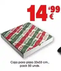 TOP Cash & Carry Caja para pizza oferta