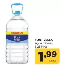 Alimerka Font vella - agua mineral oferta