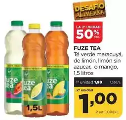 Alimerka Fuze tea - té verde maracuya oferta