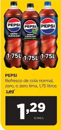 Alimerka Pepsi - refresco de cola normal oferta