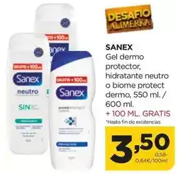 Alimerka Sanex - gel dermo protector oferta