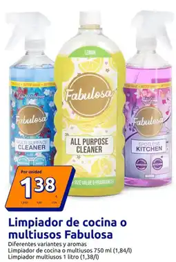 Action Fabulosa - limpiador de cocina o multiusos oferta
