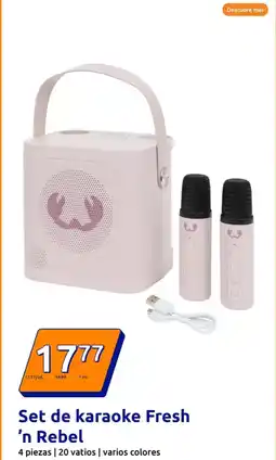 Action Fresh 'n rebel - set de karaoke oferta