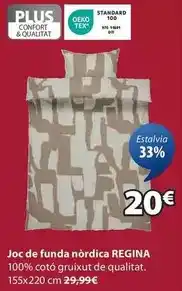 JYSK Plus - joc de funda nòrdica regina oferta
