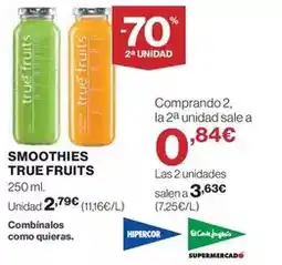 Hipercor Hipercor - smoothies oferta