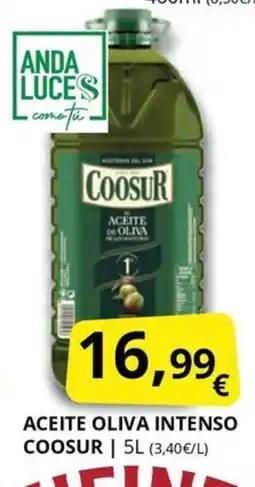 Supermercados MAS COOSUR Aceite oliva intenso oferta