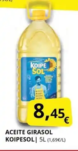 Supermercados MAS KOIPESOL Aceite girasol oferta