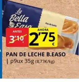 Supermercados MAS Pan de leche b.easo oferta