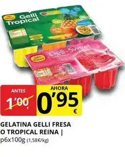 Supermercados MAS REINA Gelatina gelli frsa o tropical oferta
