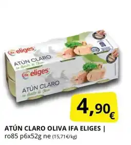 Supermercados MAS IFA ELIGES Atún claro oliva oferta