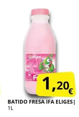 Supermercados MAS IFA ELIES Batido fresa oferta