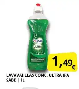 Supermercados MAS IFA SABE Lavavajillas conc ultra oferta