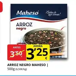 Supermercados MAS MAHESO Arroz negro oferta