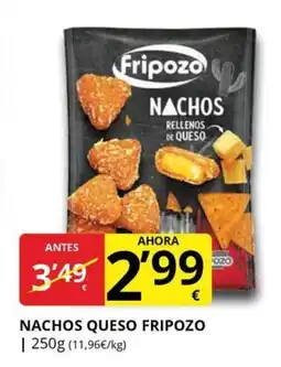 Supermercados MAS FRIPOZO Nachos queso oferta