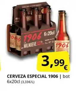 Supermercados MAS 19006 Cerveza especial oferta
