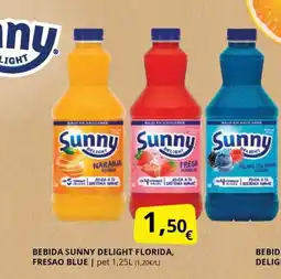 Supermercados MAS Bebida sunny delight florida, fresao blue oferta