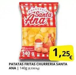 Supermercados MAS SANTA ANA Patatas fritas churreria oferta