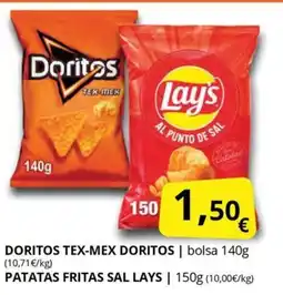 Supermercados MAS Doritos tex-mex doritos oferta