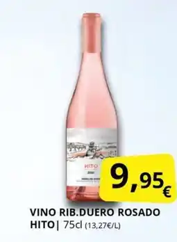 Supermercados MAS HITO Vino rib duero rosado oferta
