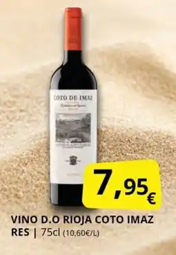 Supermercados MAS COTO DE IMAZ Vino d.o rioja oferta