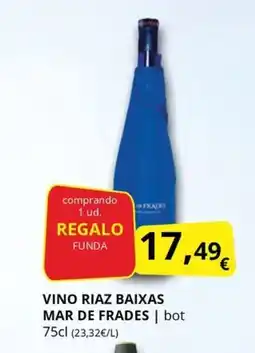 Supermercados MAS MAR DE FRADES Vino riaz baixas oferta