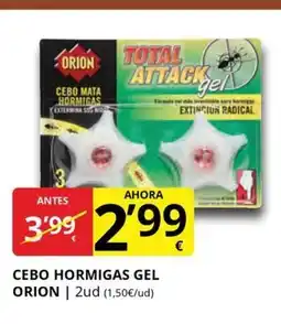 Supermercados MAS ORION Cebo hormigas gel oferta