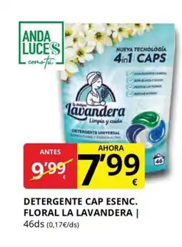 Supermercados MAS LA LAVANDERA Detergente cap esenc floral oferta
