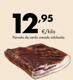 Supermercados Lupa Panceta de cerdo oreada adobada oferta