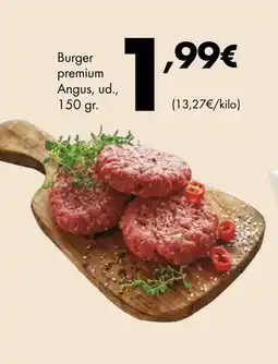Supermercados Lupa Burger premium Angus oferta