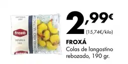 Supermercados Lupa FROXÁ Colas de langostino rebozado oferta