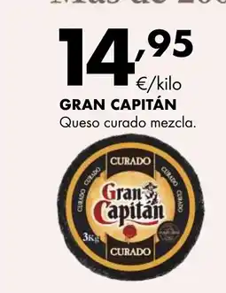 Supermercados Lupa GRAN CAPITÁN Queso curado mezcla oferta