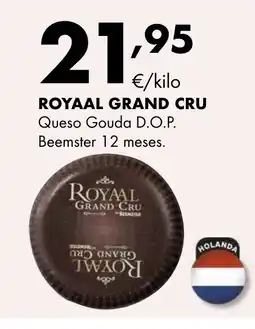 Supermercados Lupa ROYAL GRAND CRU Queso Gouda D.O.P. Beemster 12 meses oferta