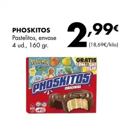 Supermercados Lupa PHOSKITOS Pastelitos oferta