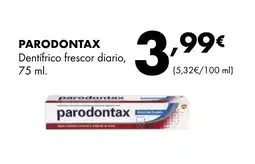Supermercados Lupa PARODONTAX Dentifrico frescor diario oferta