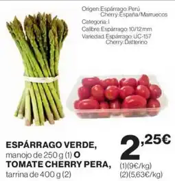 El Corte Inglés Esespárrago verde oferta