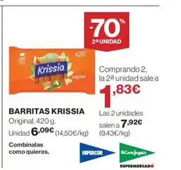 El Corte Inglés KRISSIA Barritas oferta