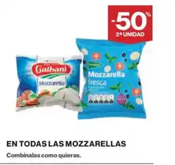 El Corte Inglés En todas las mozzarellas oferta