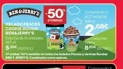 El Corte Inglés BEN&JERRY'S Helado peaces cookie dough oferta